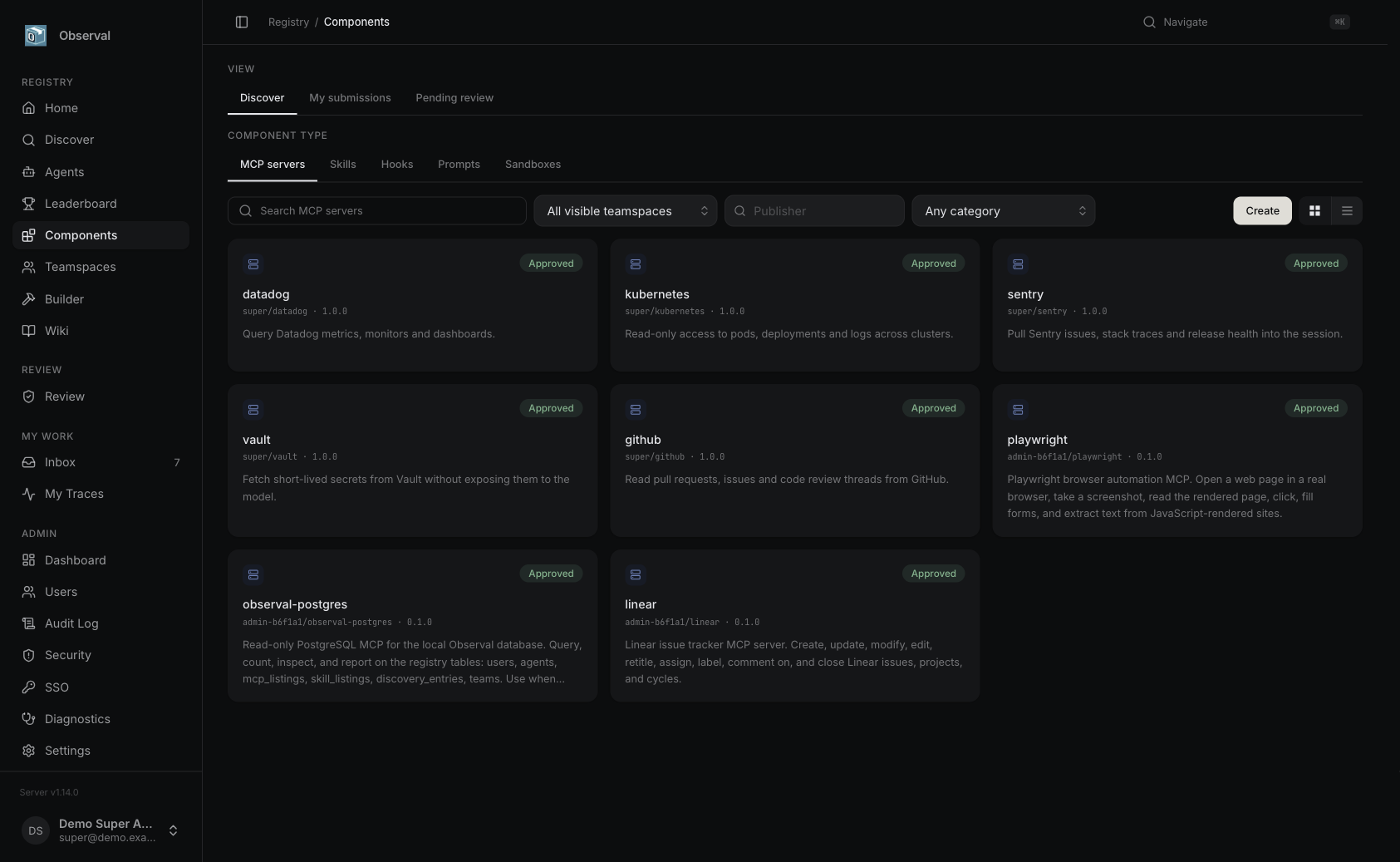 Agentic Resource Registry