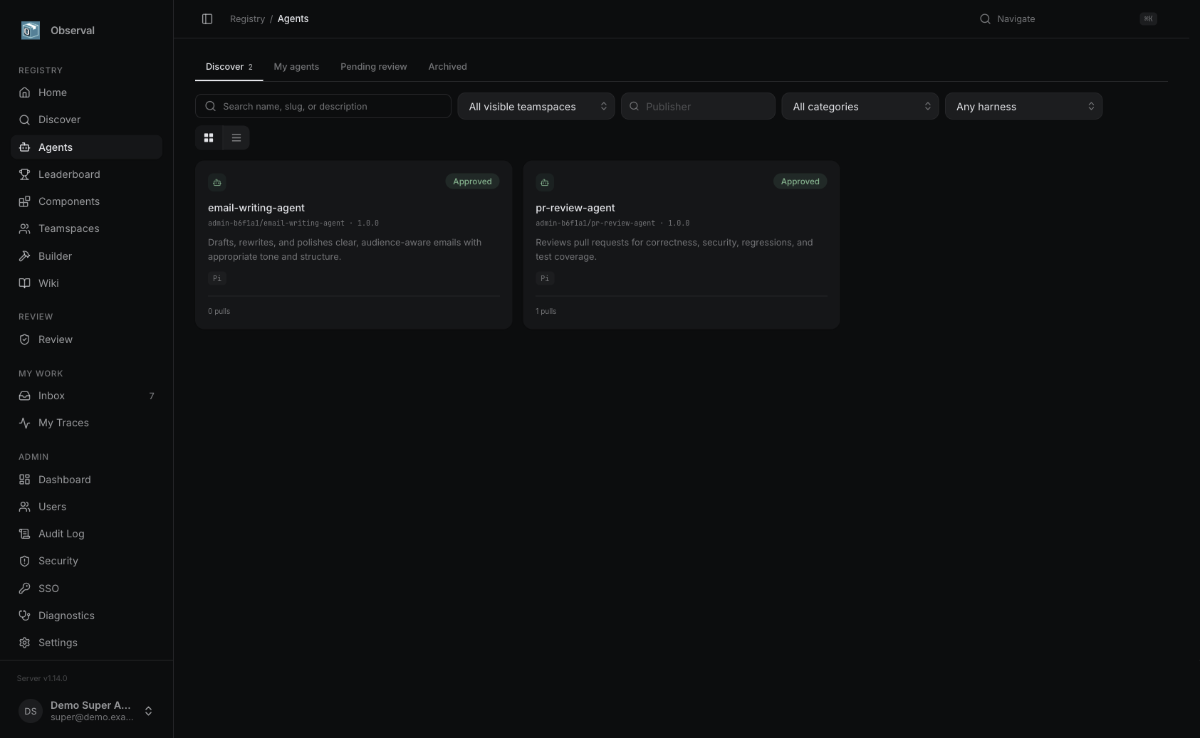 Agentic Resource Registry