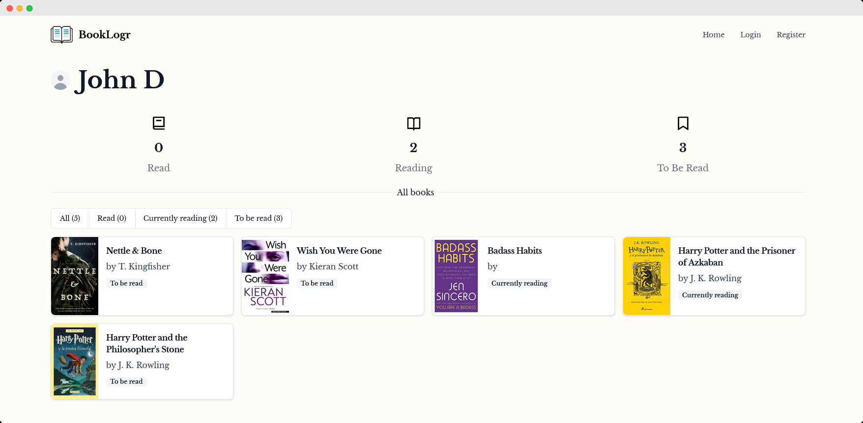 BookLogr