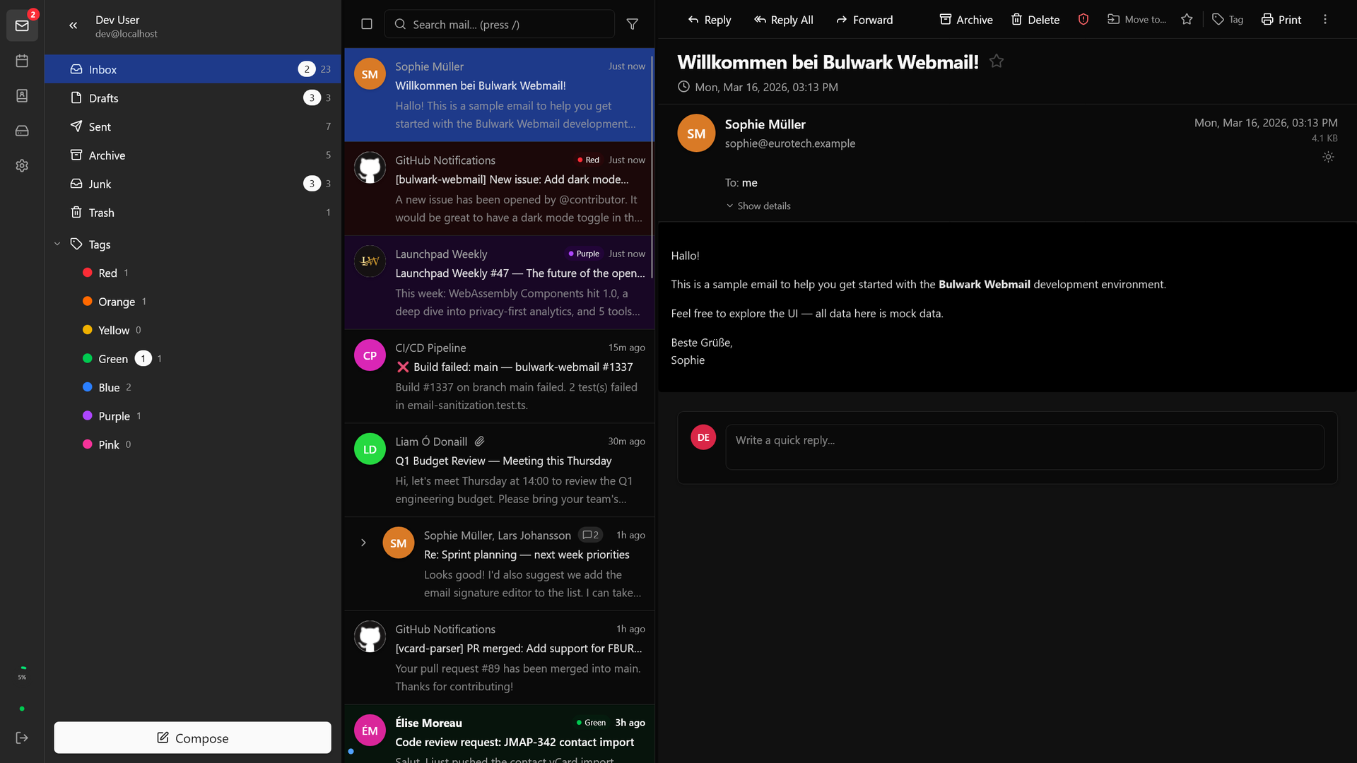 Bulwark Webmail