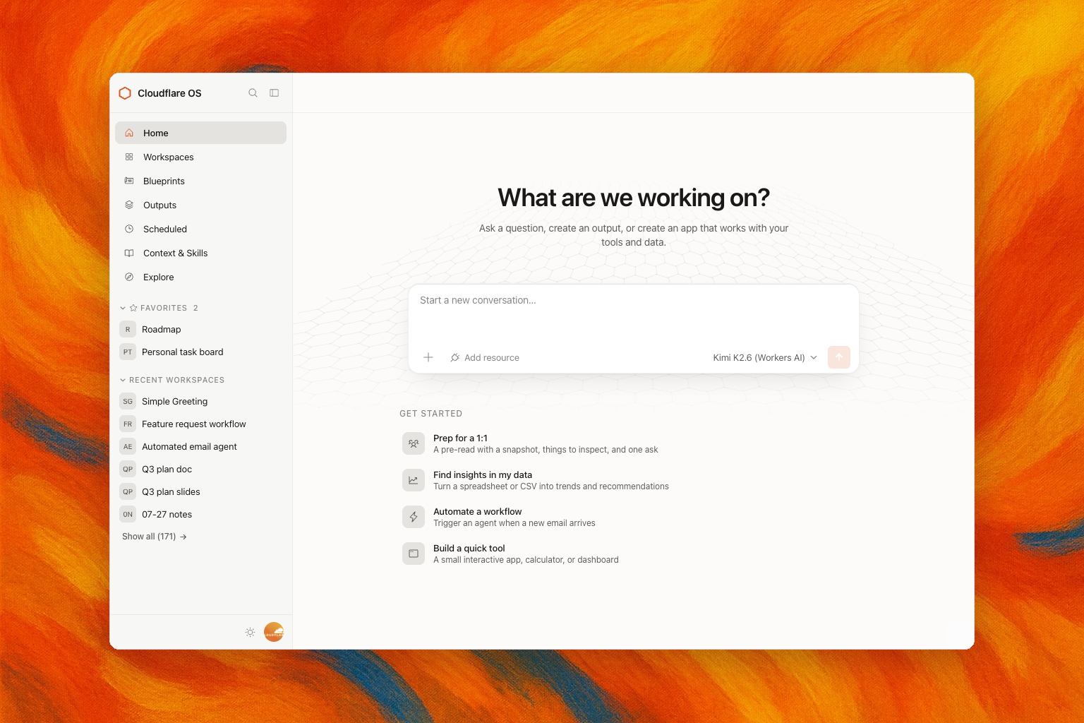 Cloudflare OS