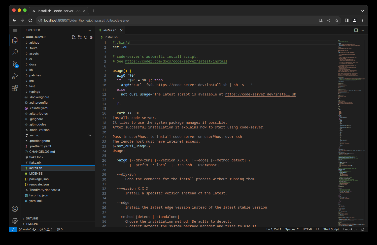 code-server