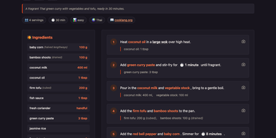 CookCLI screenshot thumbnail