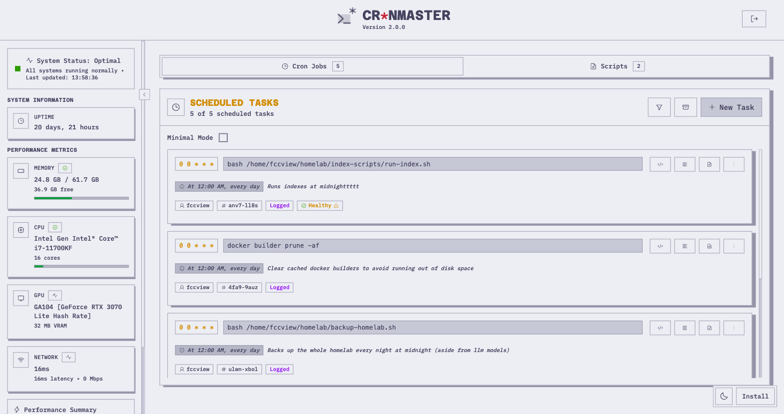 Cronmaster