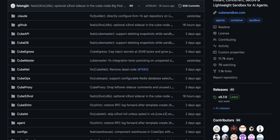 CubeSandbox screenshot thumbnail