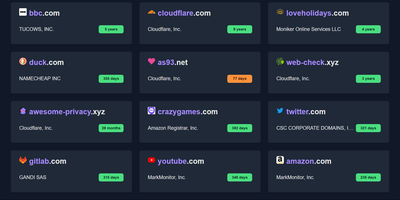 Domain Locker screenshot thumbnail