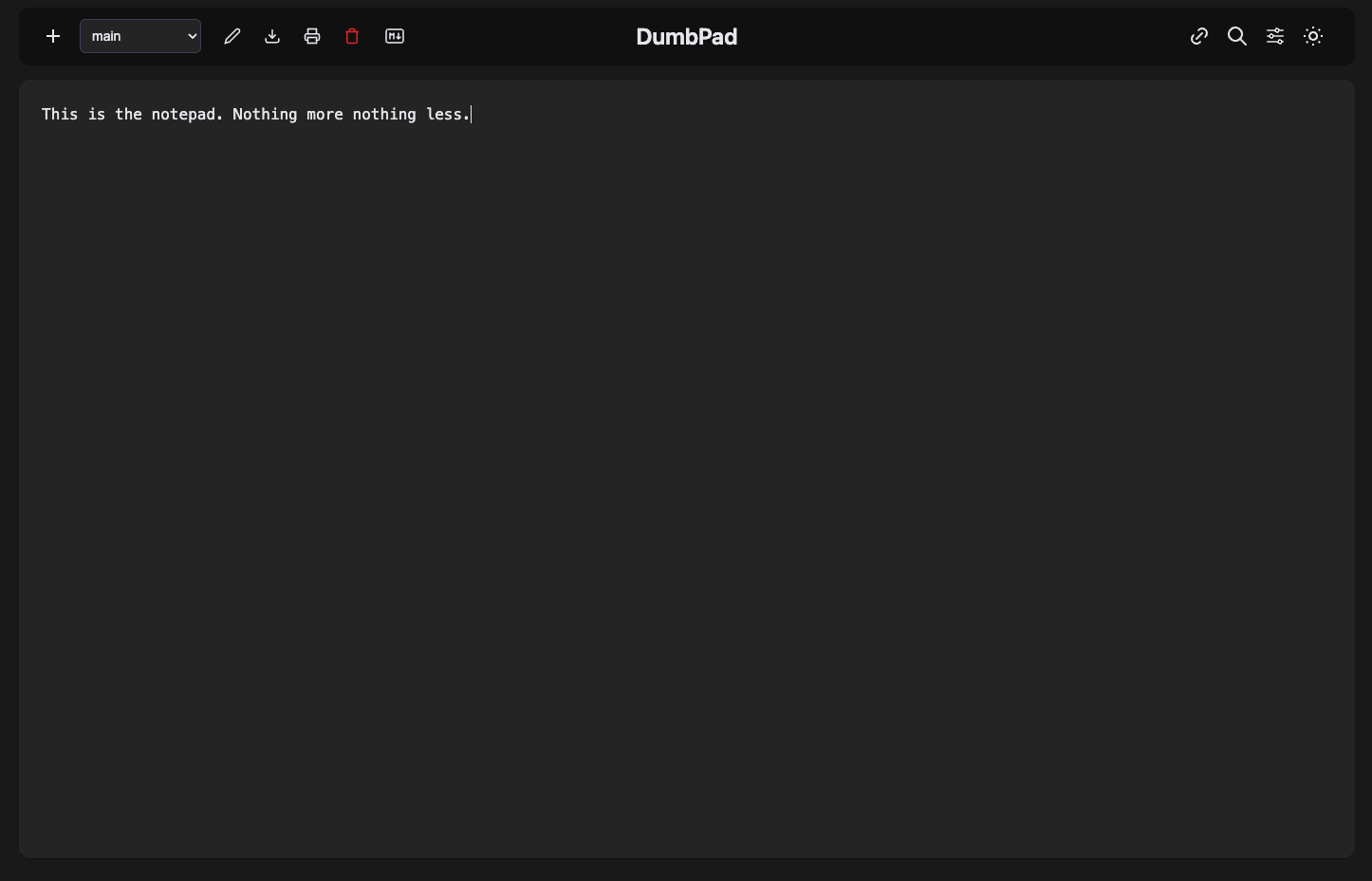 DumbPad