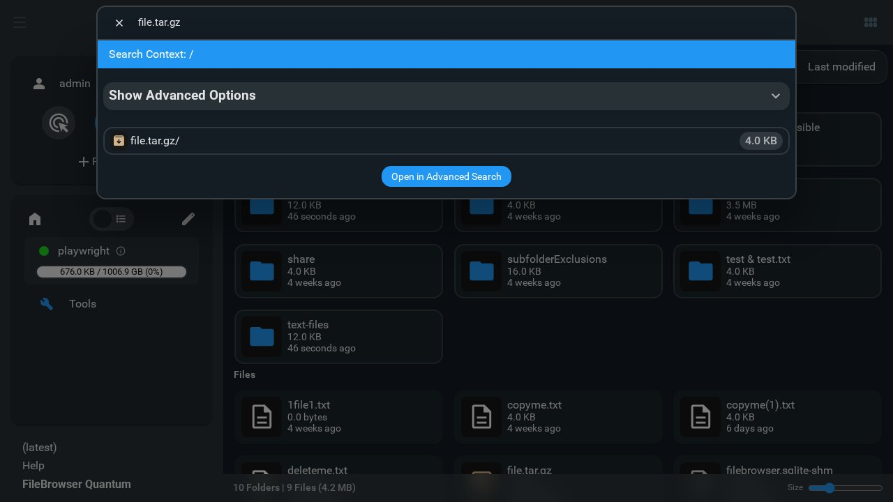 FileBrowser Quantum