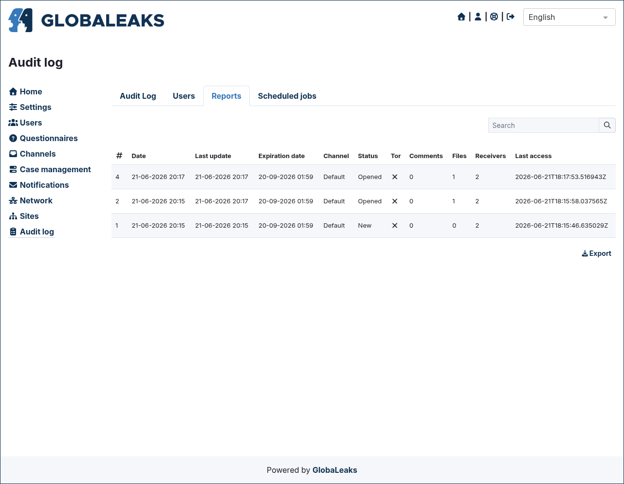GlobaLeaks