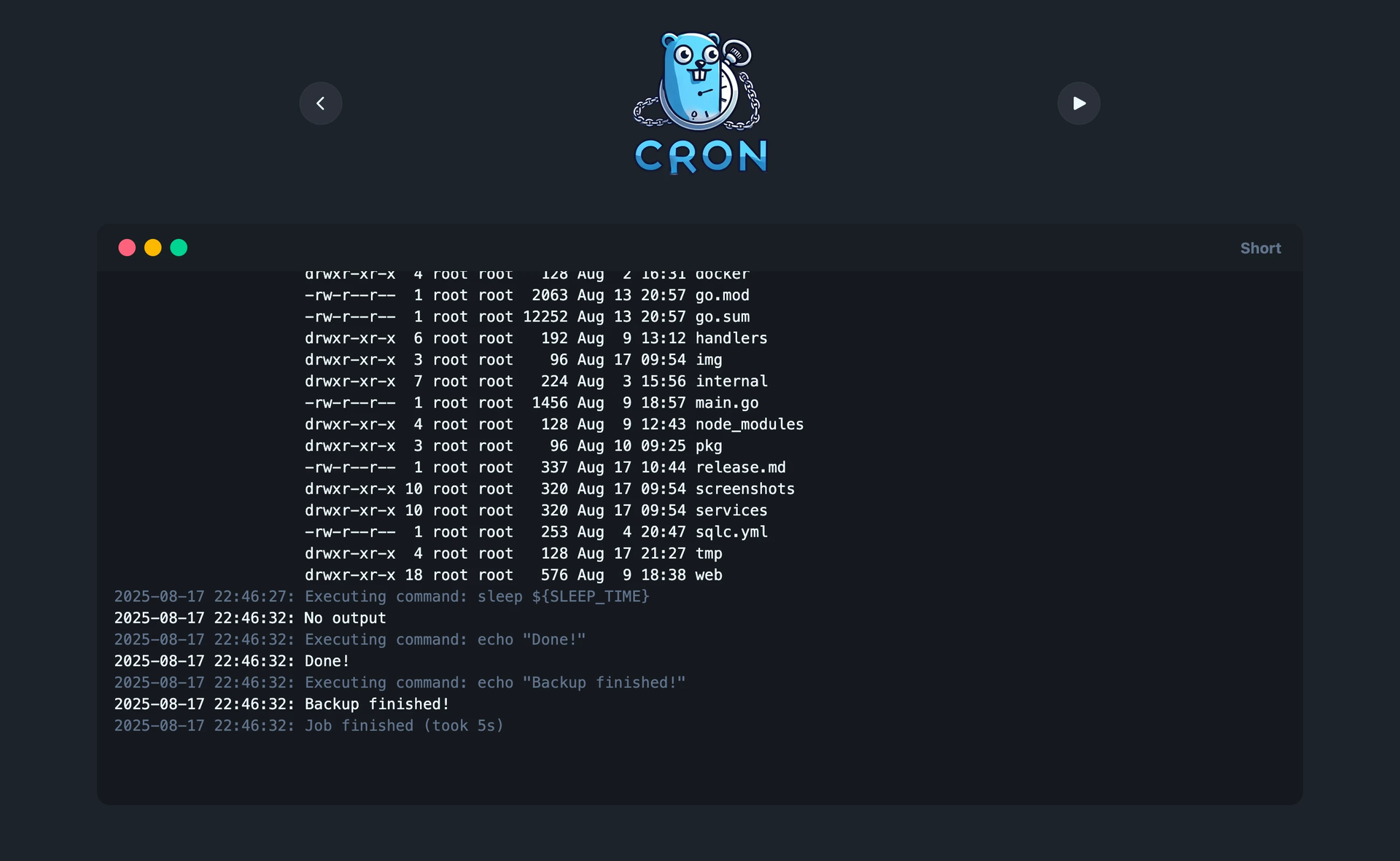 GoCron