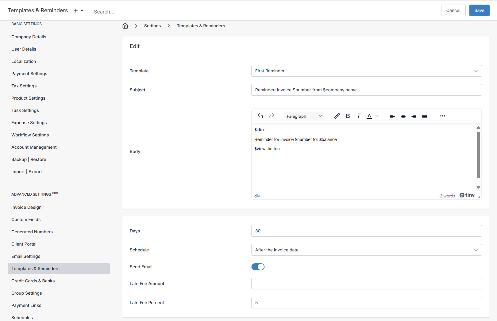 Invoice Ninja