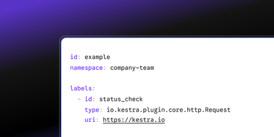 Kestra screenshot thumbnail