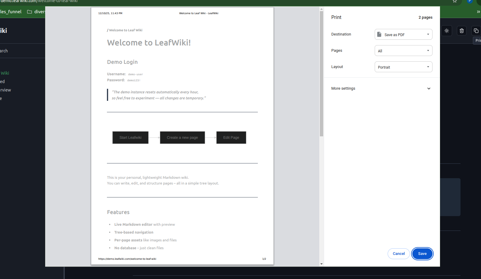LeafWiki