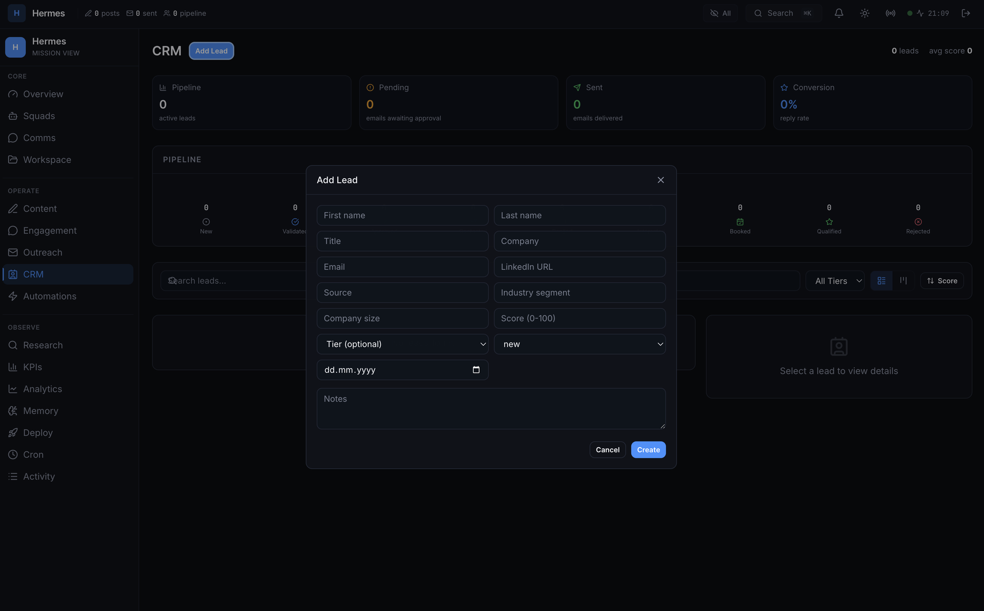 Marketing Dashboard