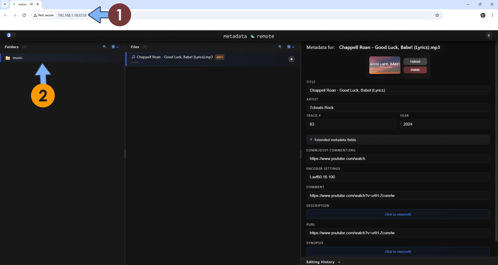 Metadata Remote