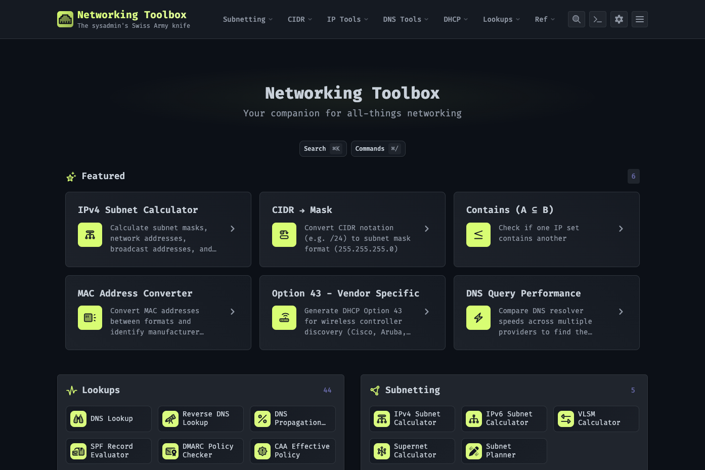 Networking Toolbox