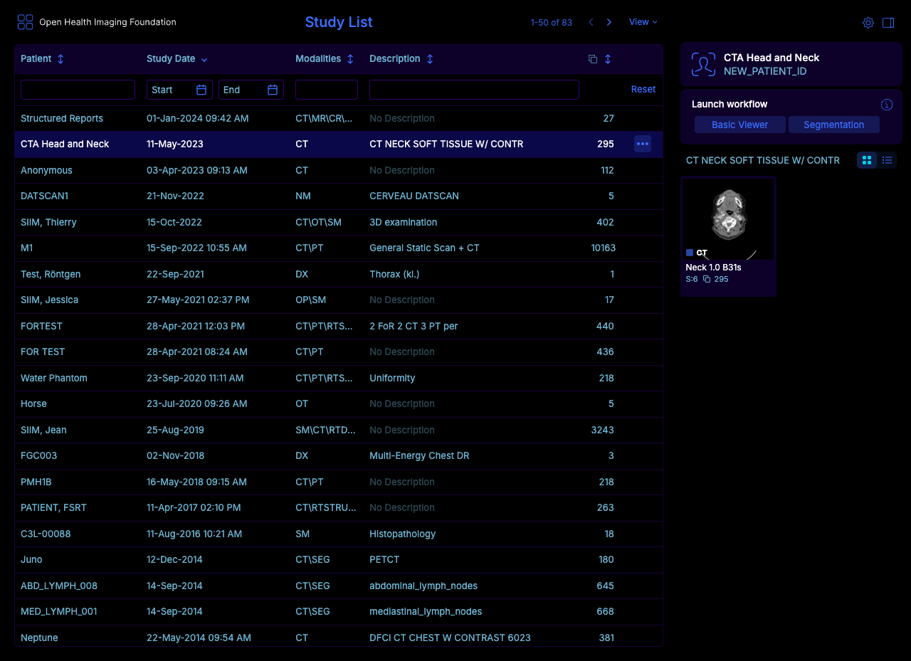 OHIF Viewer