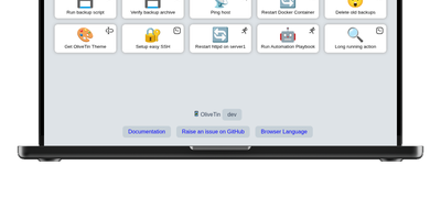 OliveTin screenshot thumbnail