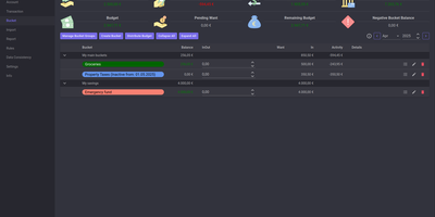 OpenBudgeteer screenshot thumbnail