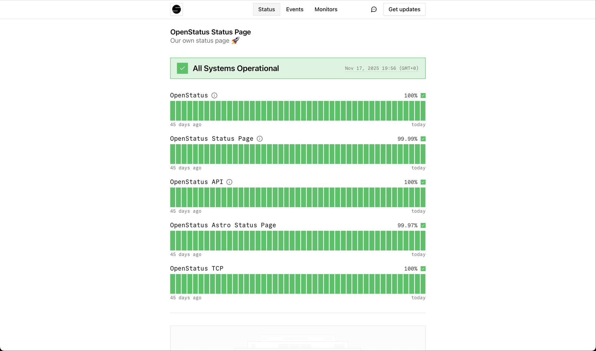 OpenStatus