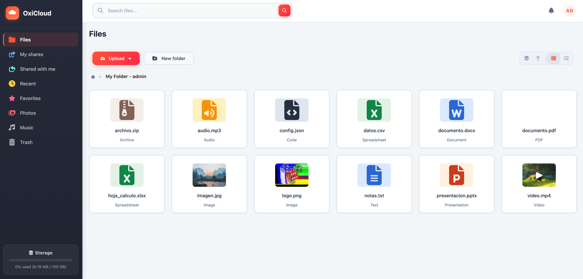 OxiCloud