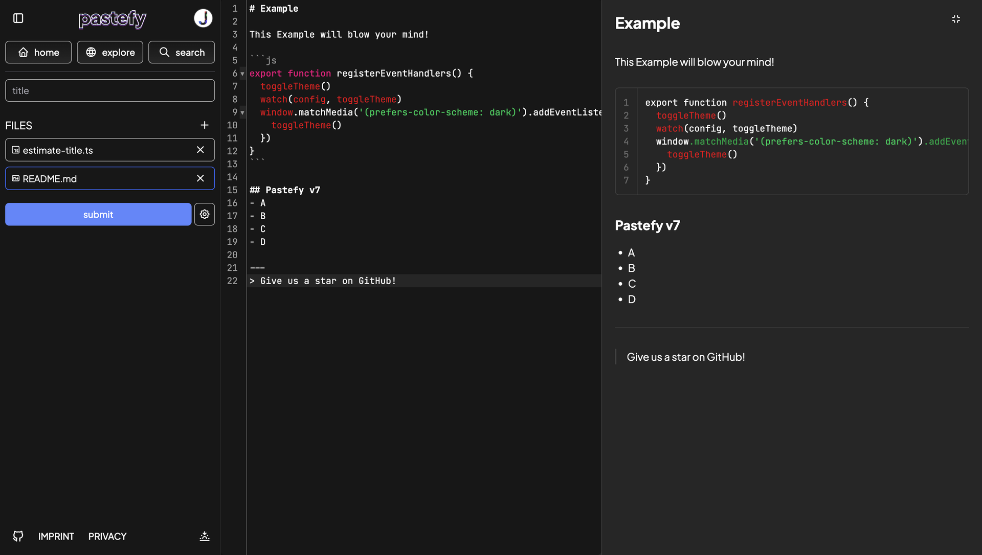 Pastefy