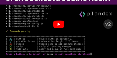 Plandex screenshot thumbnail