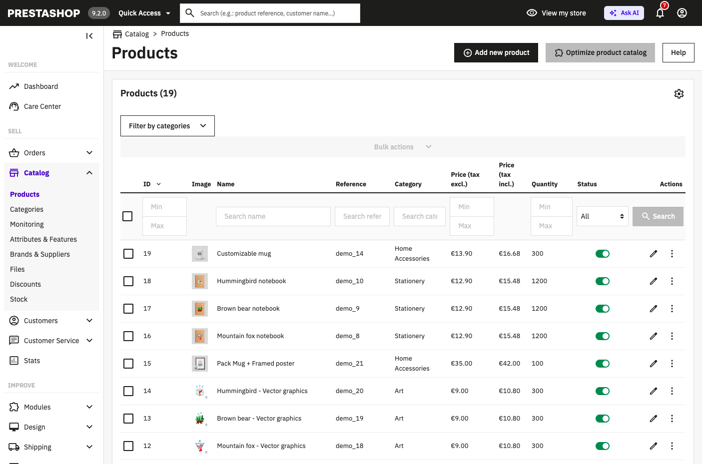 PrestaShop