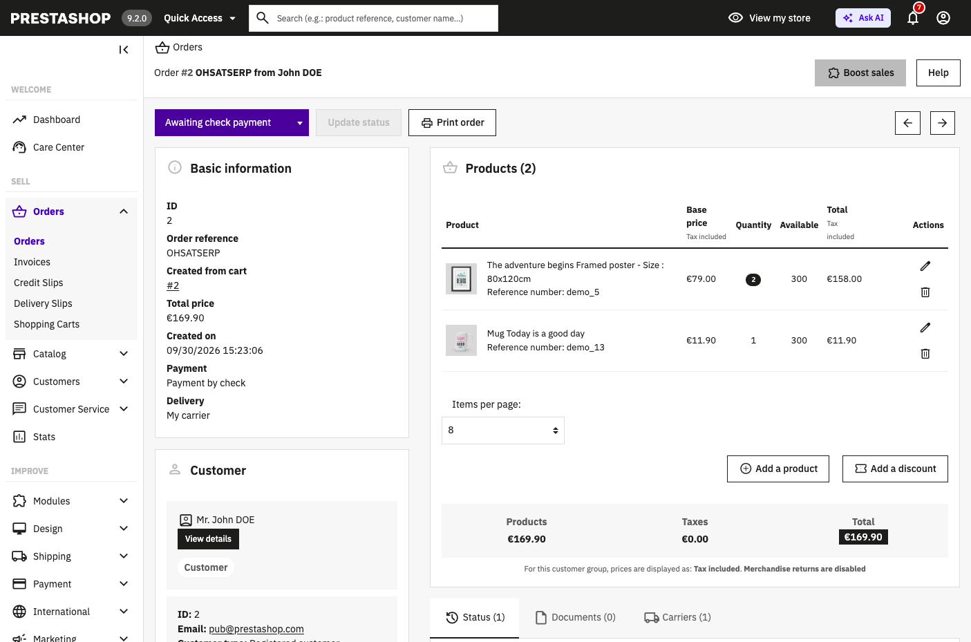 PrestaShop
