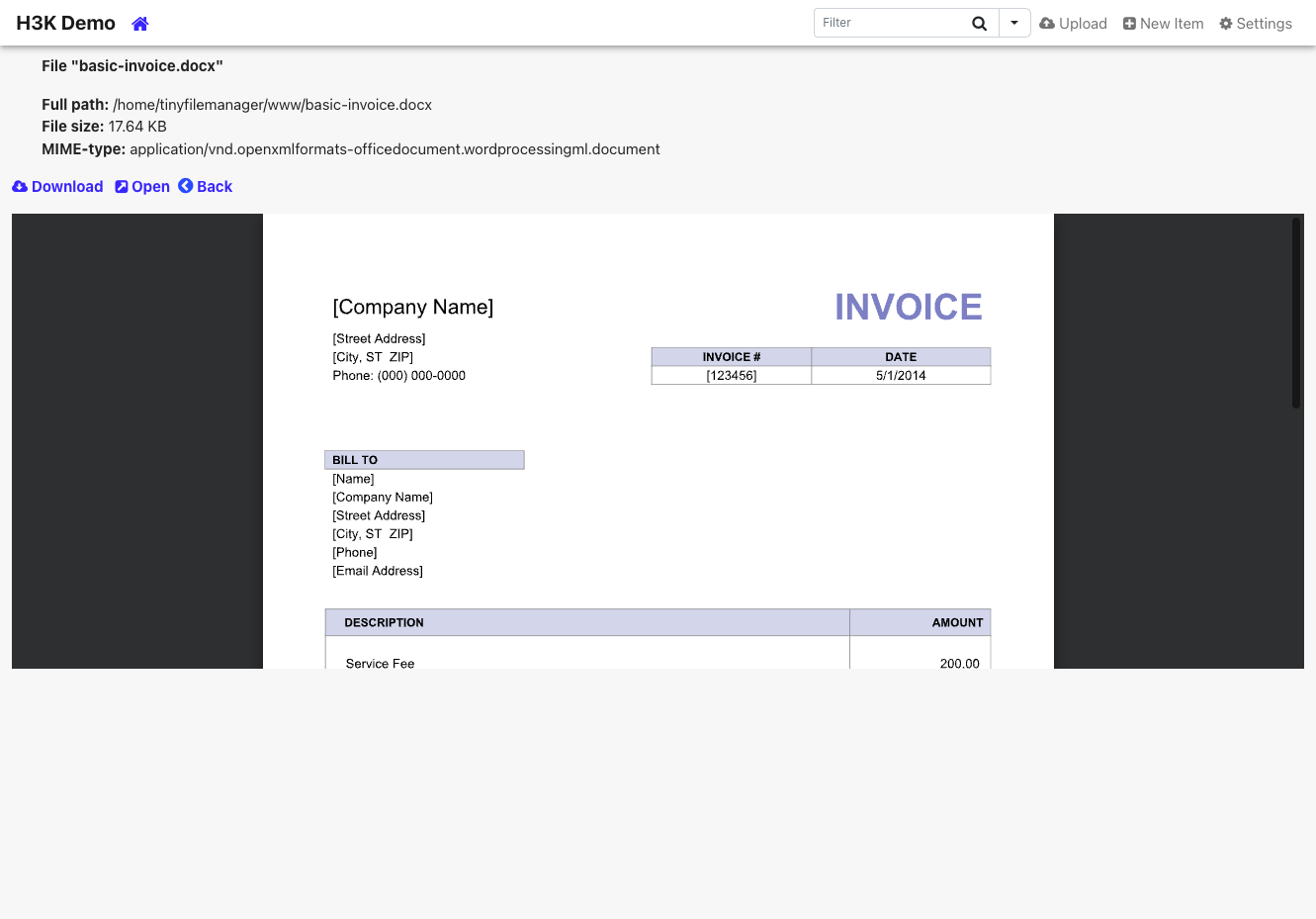 Tiny File Manager