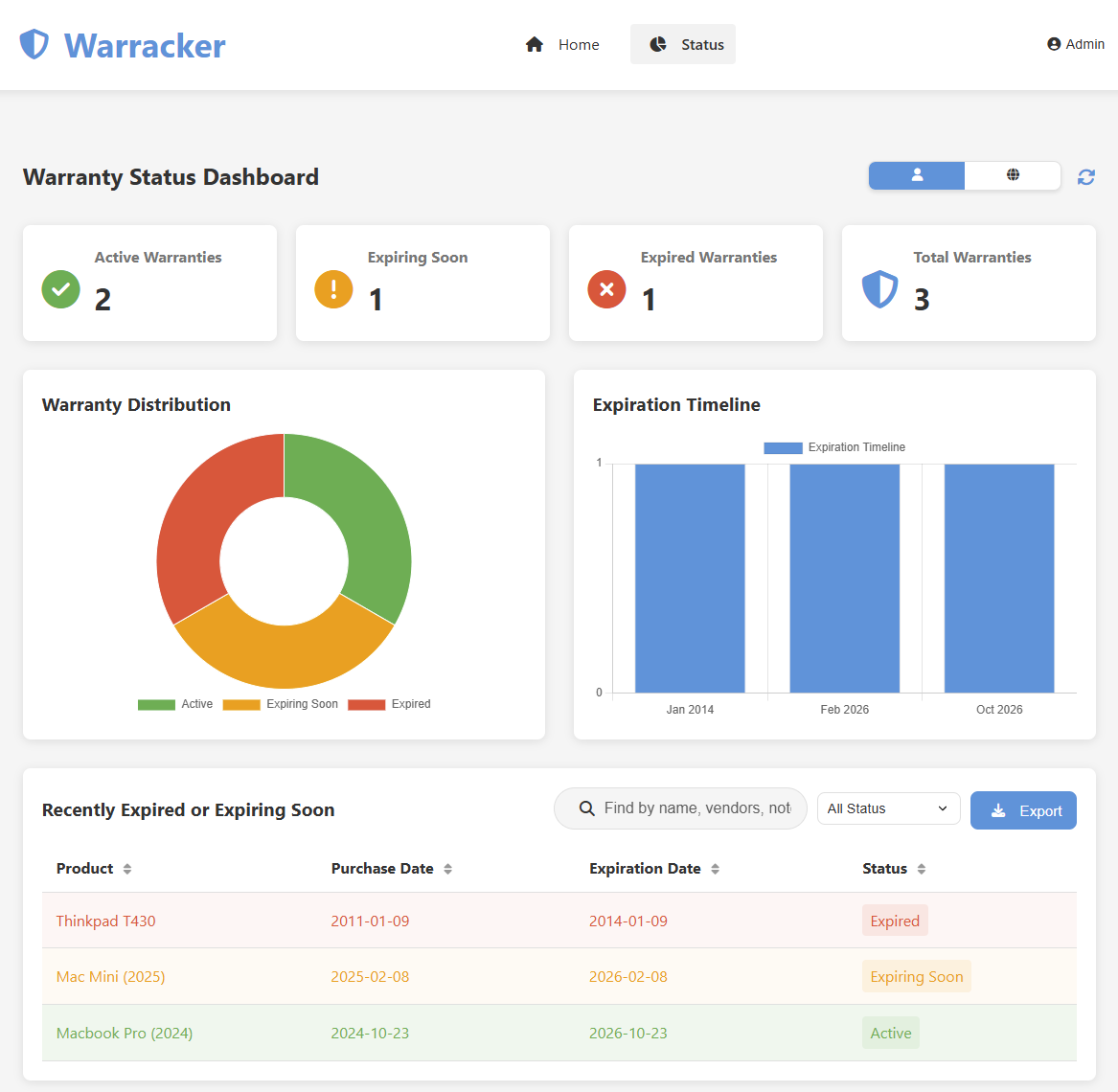 Warracker