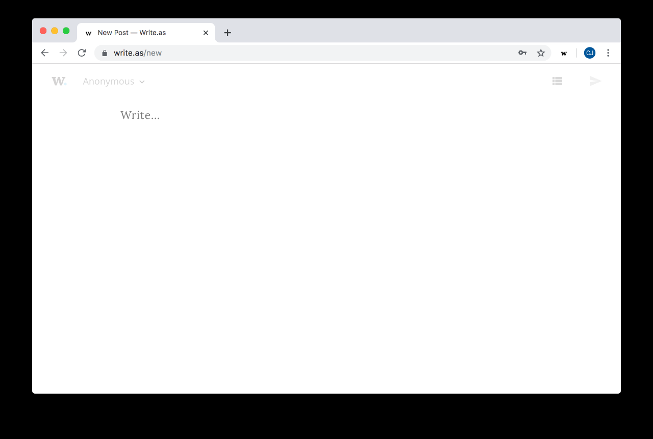 WriteFreely
